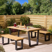Stockholm 4 Seat Dining Set